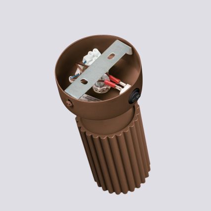 Brilagi - LED wall-mounted spotlight CRESTO 1xGU10/10W/230V brown
