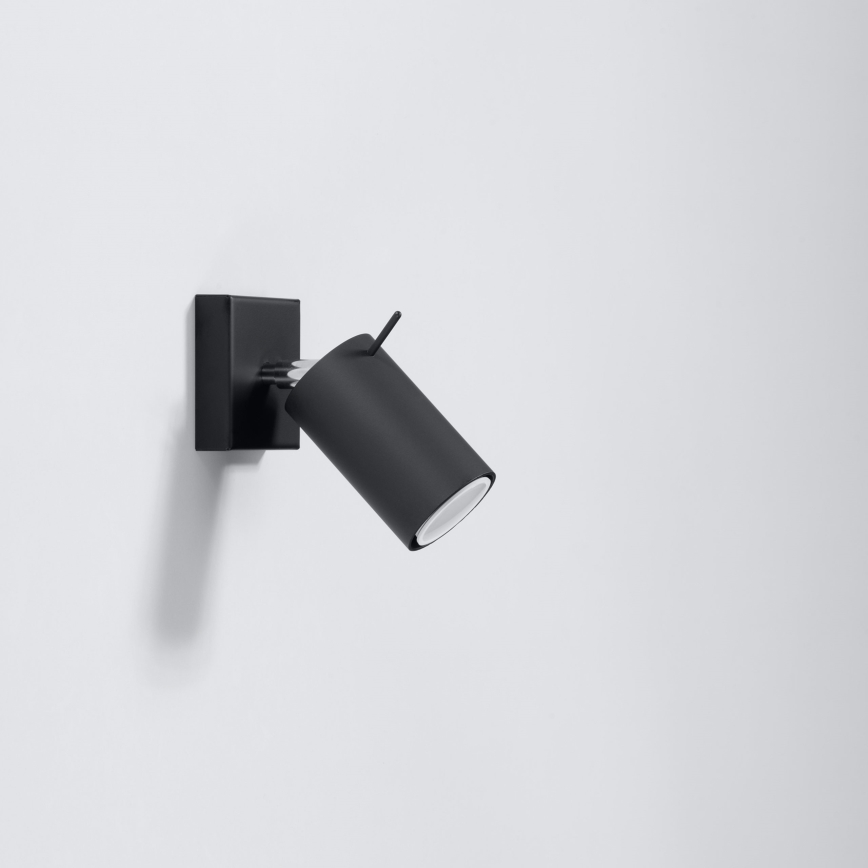 Brilagi -  LED Wall spotlight ASMUS 1xGU10/7W/230V black
