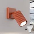 BRILAGI - LED Wall Spotlight CRESTO 1xGU10/10W/230V orange