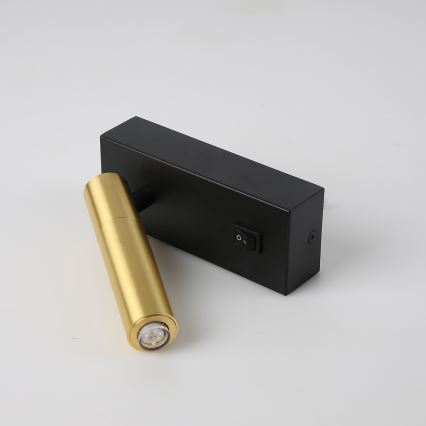 Brilagi - LED Wall spotlight MAYA 1xG9/7W/230V black/gold