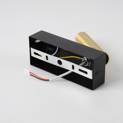 Brilagi - LED Wall spotlight MAYA 1xG9/7W/230V black/gold