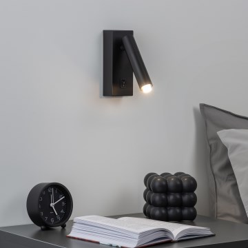 Brilagi - LED Wall spotlight MAYA 1xG9/7W/230V black