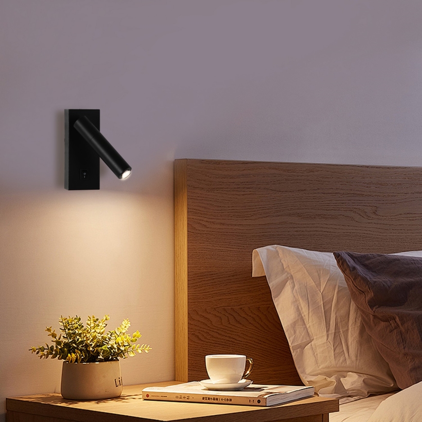 Brilagi - LED Wall spotlight MAYA 1xG9/7W/230V black