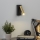 Brilagi - LED Wall spotlight MAYA LED/3W/230V 4000K black/gold