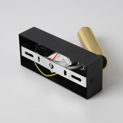 Brilagi - LED Wall spotlight MAYA LED/3W/230V 4000K black/gold