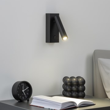 Brilagi - LED Wall spotlight MAYA LED/3W/230V 4000K black