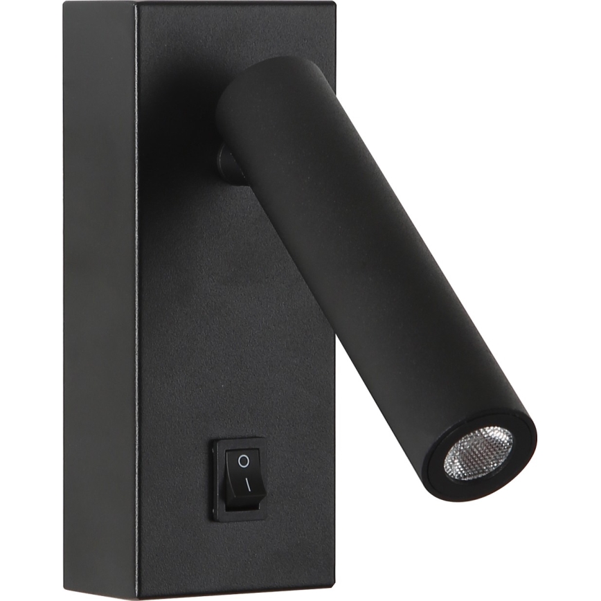 Brilagi - LED Wall spotlight MAYA LED/3W/230V 4000K black