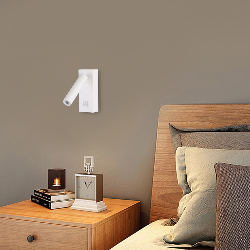 Brilagi - LED Wall spotlight MAYA LED/3W/230V 4000K white