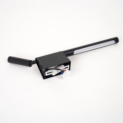BRILAGI - LED Wall Spotlight VIXON LED/3W/230V + LED/5W black CRI 90