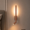 BRILAGI - LED Wall Spotlight VIXON LED/3W/230V + LED/5W bronze CRI 90