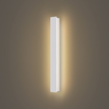 Brilagi - LINEAR LED Outdoor Wall Light 12W/230V 3000K IP65 50 cm White CRI 90