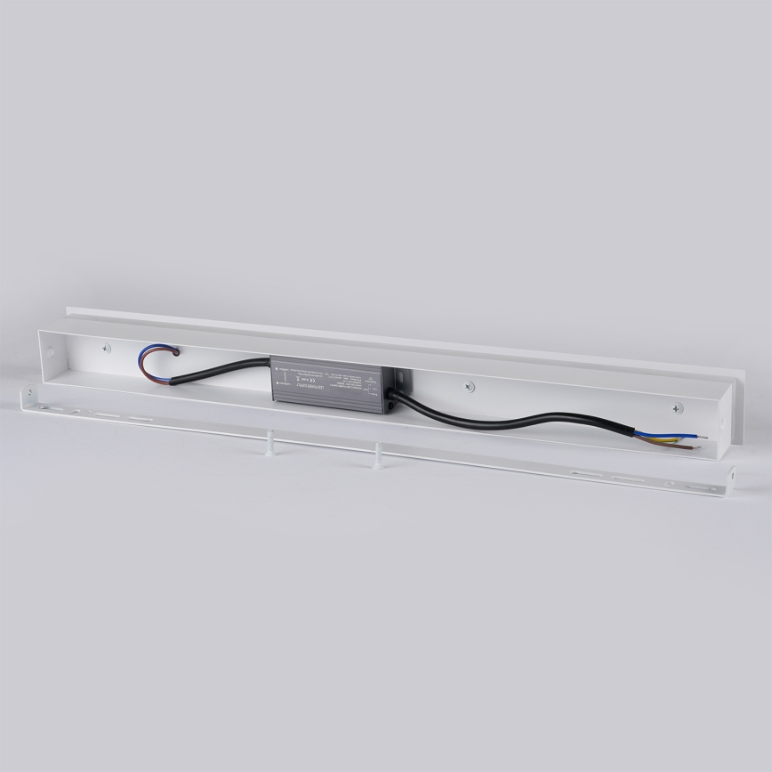 Brilagi - LINEAR LED Outdoor Wall Light 12W/230V 3000K IP65 50 cm White CRI 90