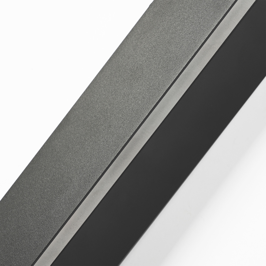 Brilagi - LINEAR Outdoor LED Wall Light 12W/230V 3000K IP65 50 cm Anthracite CRI 90