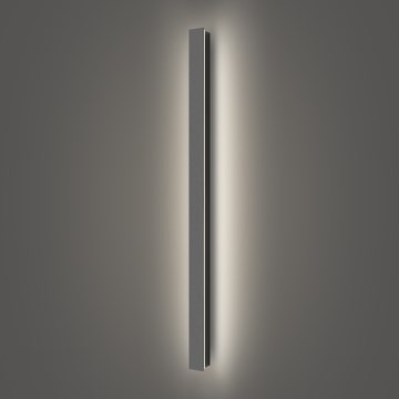 Brilagi - LINEAR LED Outdoor Wall Light, 22W, 230V, 4000K, IP65, 100 cm, Anthracite, CRI 90