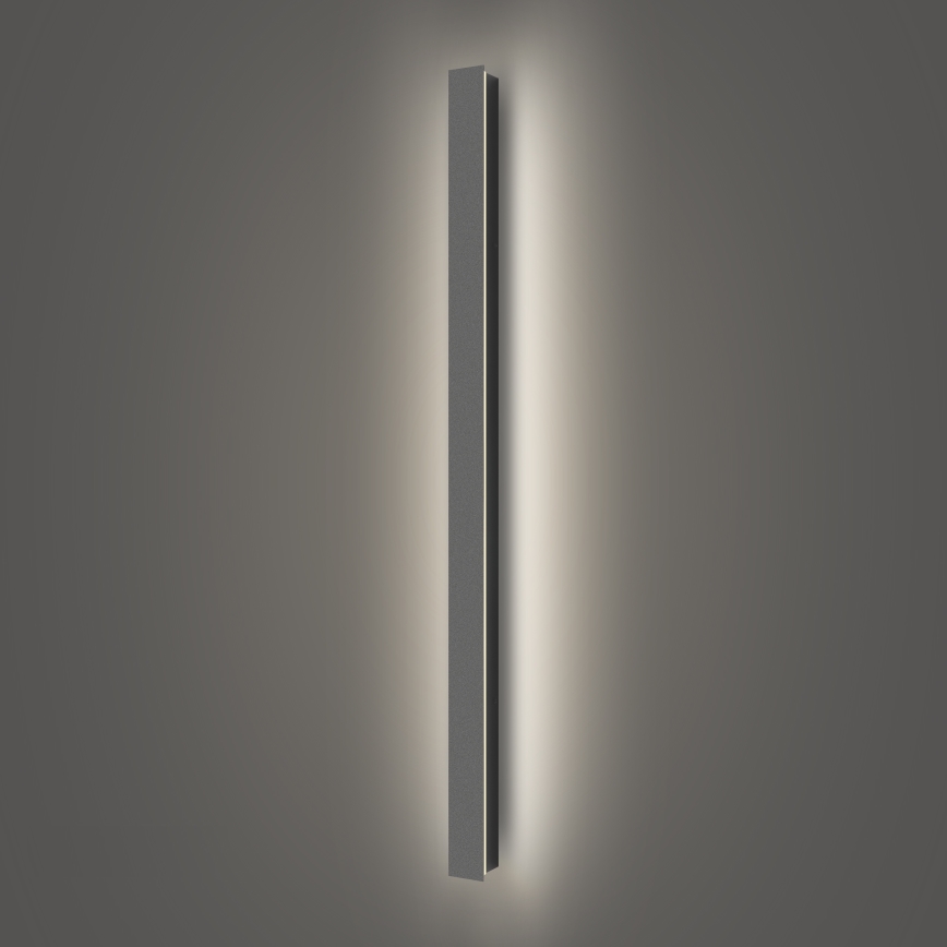 Brilagi - LINEAR LED Outdoor Wall Light, 22W, 230V, 4000K, IP65, 100 cm, Anthracite, CRI 90