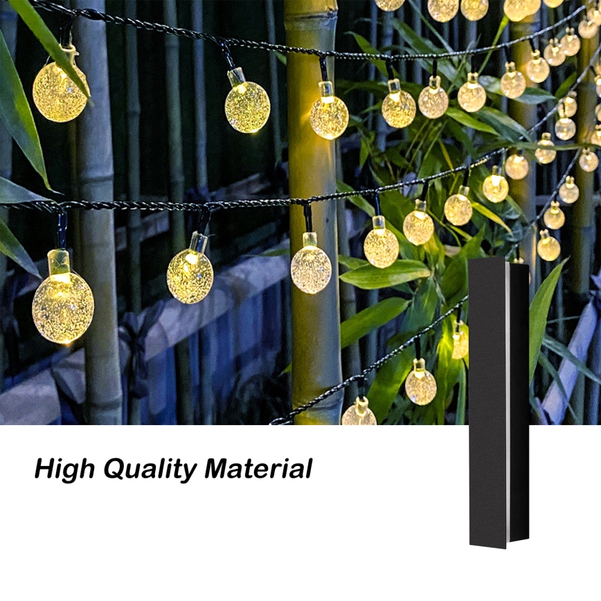 Brilagi - LINEAR LED Outdoor Wall Light, 8W/230V, 3000K, IP65, 30 cm, Black, CRI 90