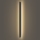 Brilagi - LINEAR LED Outdoor Wall Light LED/32W/230V 3000K IP65 140 cm Black CRI 90