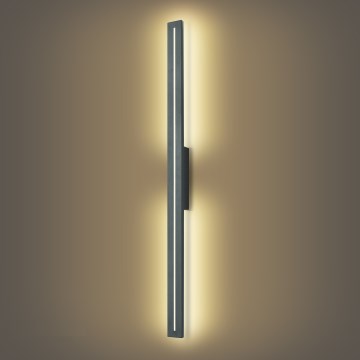 Brilagi - LINEO LED Outdoor Wall Light 24W/230V 3000K IP65 100 cm Anthracite