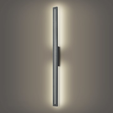Brilagi - LINEO LED Outdoor Wall Light 24W/230V 4000K IP65 100 cm Anthracite