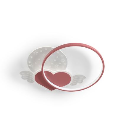 Brilagi - LOVE LED Children's Ceiling Light LED/48W/230V 3000/4500/6000K Pink