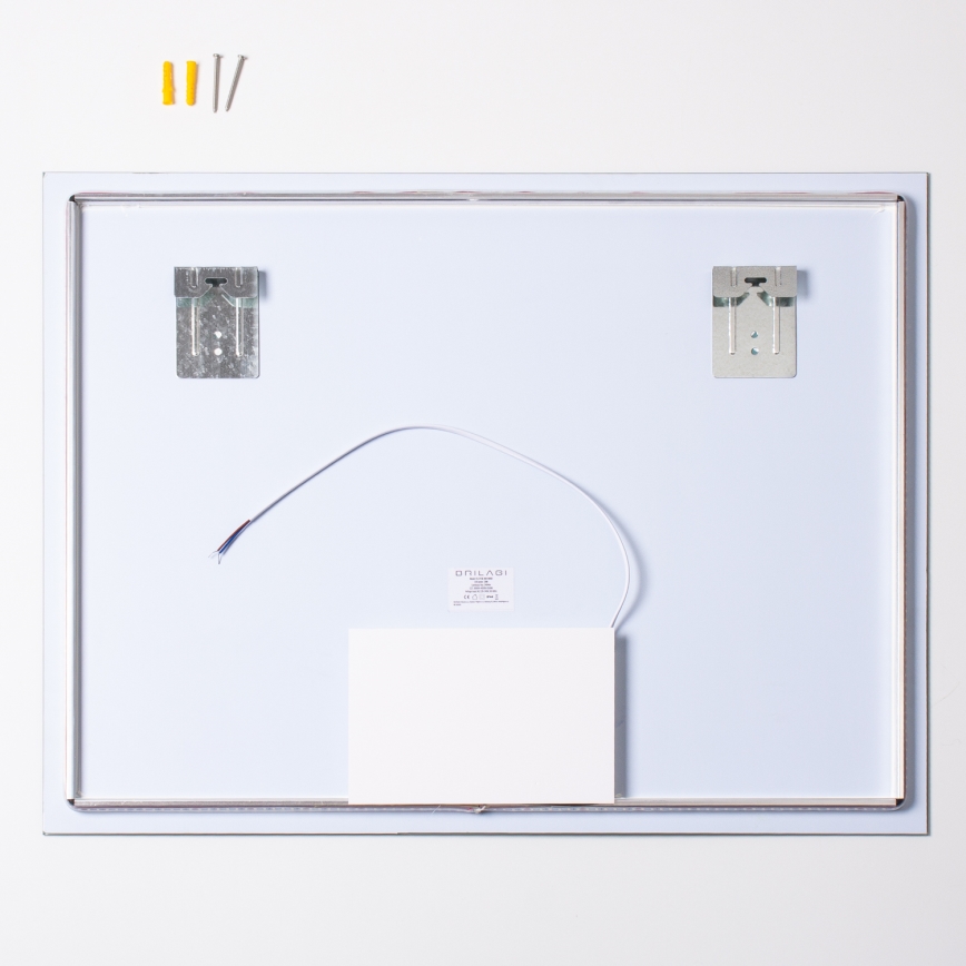 Brilagi - LUCE LED Bathroom Mirror 28W/230V 60 x 80 cm IP44 CRI 90 dimmable with adjustable CCT