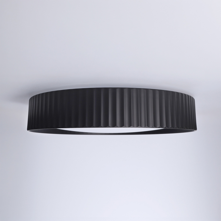Brilagi - LUCIA LED Dimmable Ceiling Light LED/48W/230V 3000-6500K Ø 41 cm Black + Remote Control