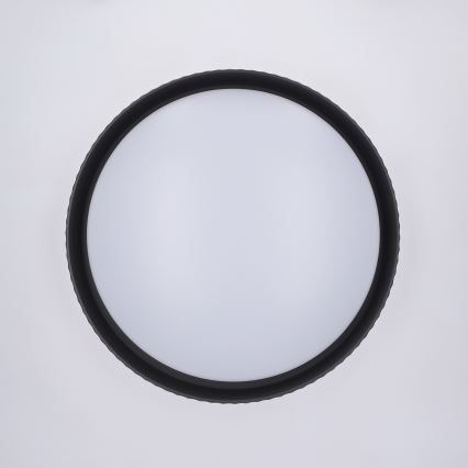 Brilagi - LUCIA LED Dimmable Ceiling Light LED/48W/230V 3000-6500K Ø 41 cm Black + Remote Control
