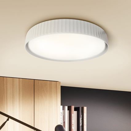 Brilagi - Dimmable LED Ceiling Light LUCIA LED/48W/230V 3000-6500K Ø 41 cm White + Remote Control