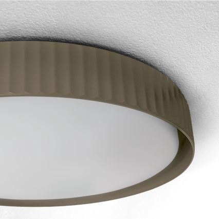Brilagi - LUCIA dimmable LED ceiling light LED/60W/230V 3000–6500K Ø 59 cm taupe + remote control