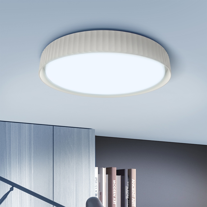 Brilagi - Dimmable LED ceiling light LUCIA LED/48W/230V 3000-6500K Ø 41 cm white + remote control