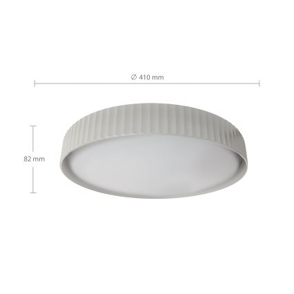 Brilagi - Dimmable LED ceiling light LUCIA LED/48W/230V 3000-6500K Ø 41 cm white + remote control