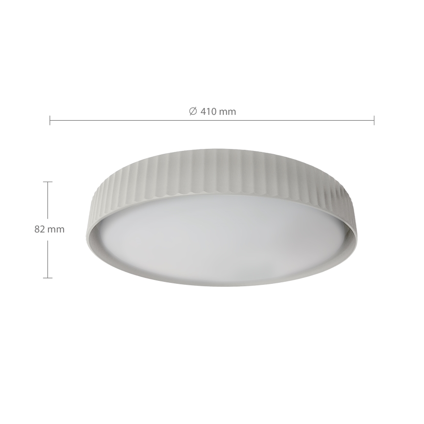 Brilagi - Dimmable LED ceiling light LUCIA LED/48W/230V 3000-6500K Ø 41 cm white + remote control