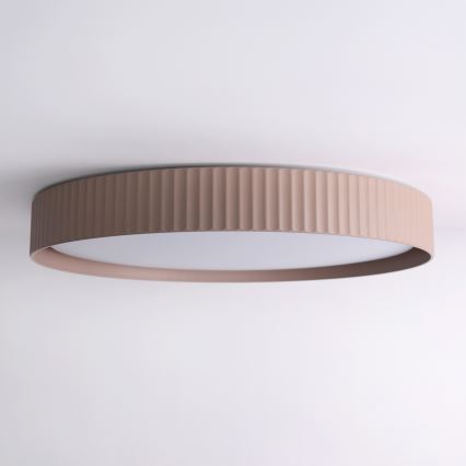 Brilagi - LED Dimmable Ceiling Light LUCIA LED/60W/230V 3000-6500K dia. 59 cm brown + remote control