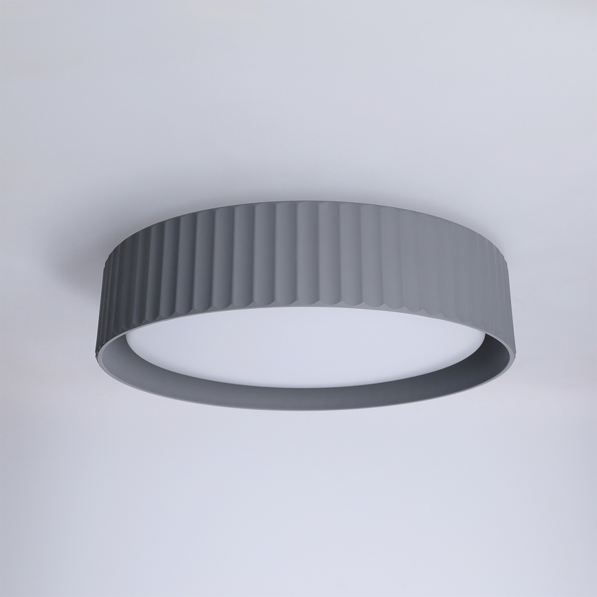 Brilagi - LUCIA LED Ceiling Light, 24W/230V, diameter 31 cm, grey