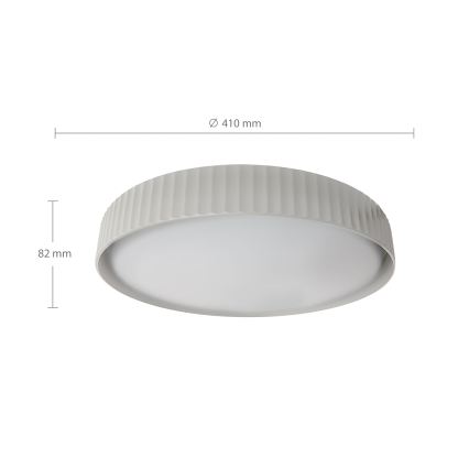 Brilagi - LUCIA LED Ceiling Light LED/24W/230V dia. 31 cm White