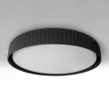 Brilagi - LUCIA LED Ceiling Light LED/24W/230V Ø 31 cm, Black