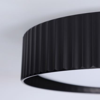 Brilagi - LUCIA LED Ceiling Light LED/24W/230V Ø 31 cm, Black