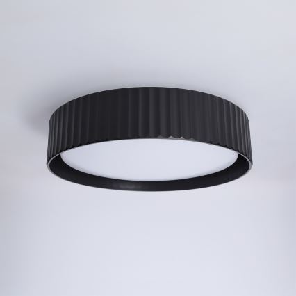 Brilagi - LUCIA LED Ceiling Light LED/24W/230V Ø 31 cm, Black
