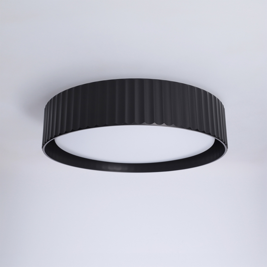 Brilagi - LUCIA LED Ceiling Light LED/24W/230V Ø 31 cm, Black