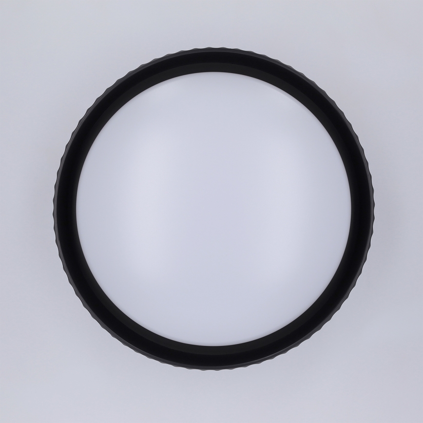 Brilagi - LUCIA LED Ceiling Light LED/24W/230V Ø 31 cm, Black