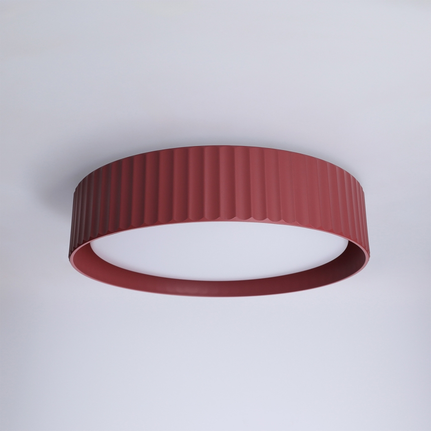 Brilagi - LUCIA LED ceiling light LED/24W/230V, Ø 31 cm, red