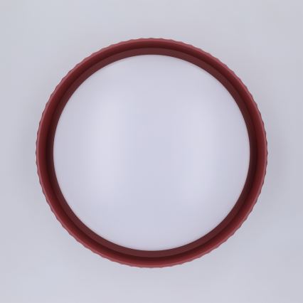 Brilagi - LUCIA LED ceiling light LED/24W/230V, Ø 31 cm, red