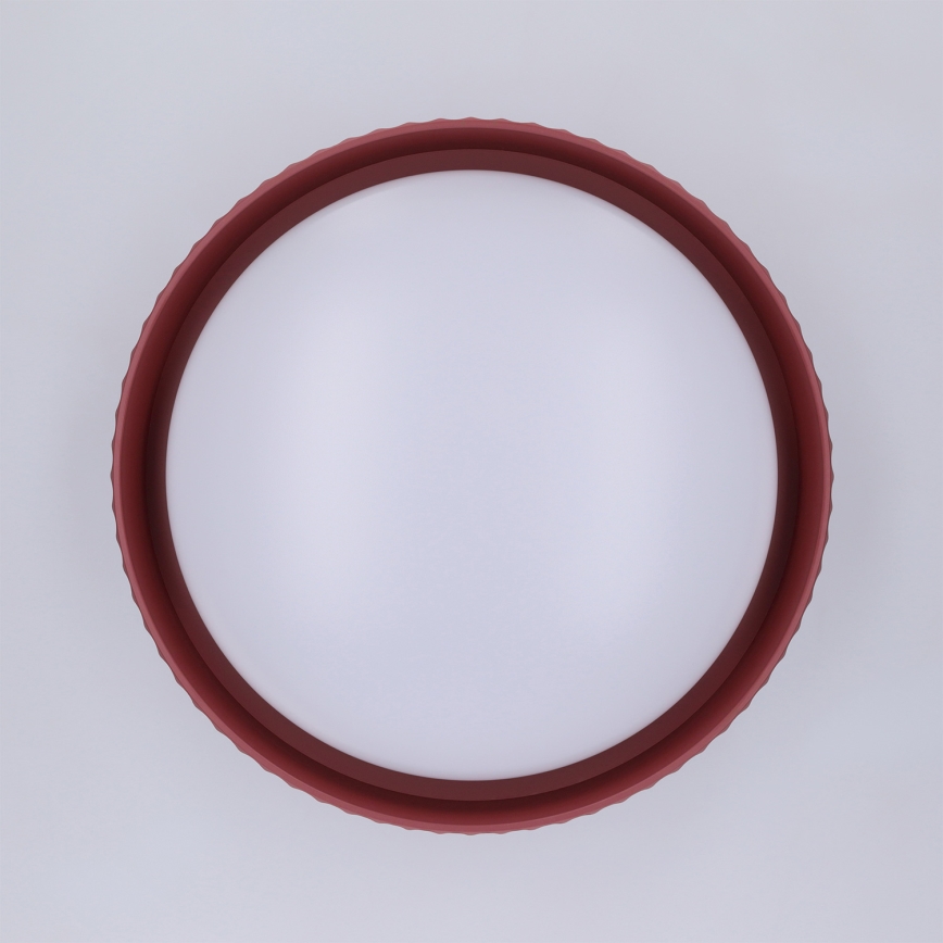 Brilagi - LUCIA LED ceiling light LED/24W/230V, Ø 31 cm, red