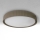 Brilagi - LUCIA LED Ceiling Light LED/24W/230V Ø 31 cm taupe