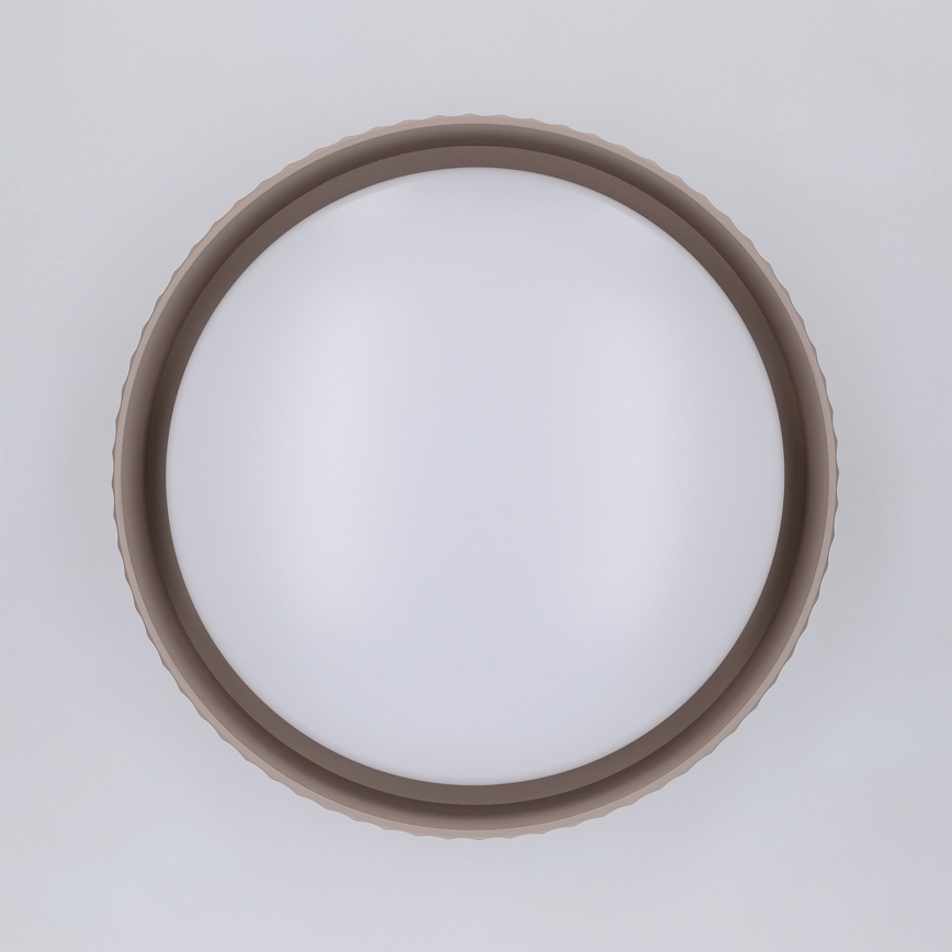 Brilagi - LUCIA LED Ceiling Light LED/24W/230V Ø 31 cm taupe