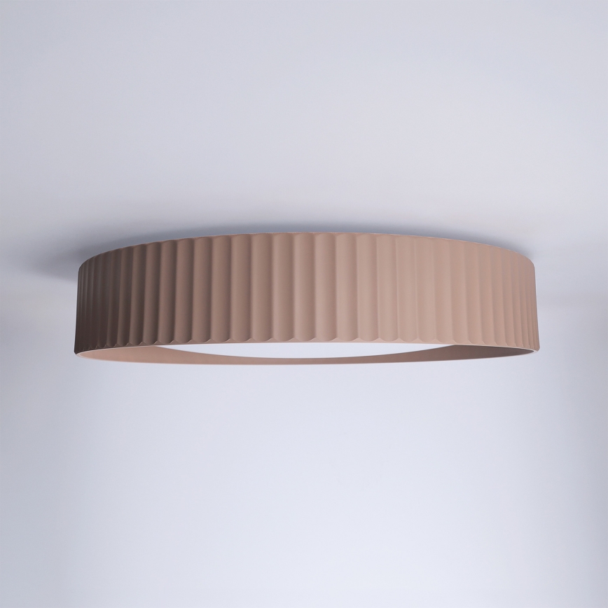 Brilagi - Dimmable LUCIA LED ceiling light LED/48W/230V 3000–6500K Ø 41 cm taupe + remote control