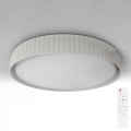 Brilagi - LUCIA LED Dimmable Ceiling Light LED/60W/230V 3000-6500K Ø 59 cm White + Remote Control