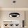 Brilagi - LUMIX Dimmable LED Cable Pendant Light, 48W/230V, 3000-6000K, Black, Ø 50 cm + Remote Control