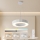 Brilagi - LUMIX Dimmable LED Pendant on Cable LED/48W/230V 3000–6000K White Ø 50 cm + Remote Control