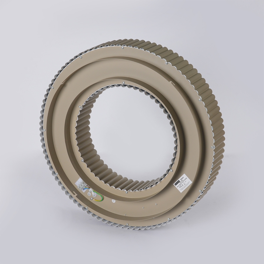 Brilagi - LED Dimmable Ceiling Light LUMIX LED/48W/230V 3000-6000K beige dia. 50 cm + remote control